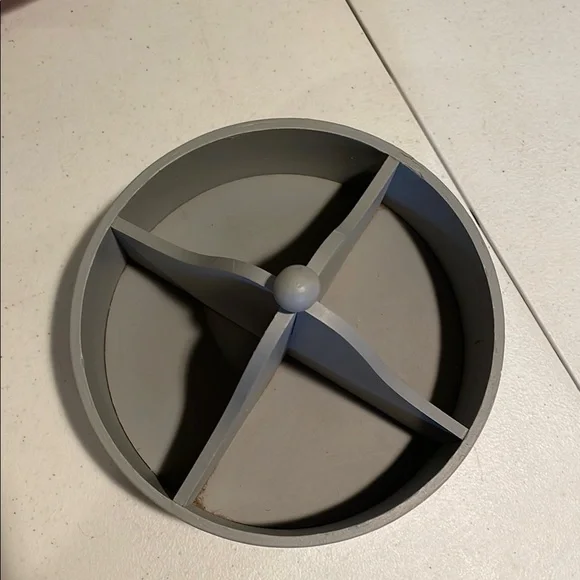 Gray and Blue Rotating Organizer - Picture 2 of 11